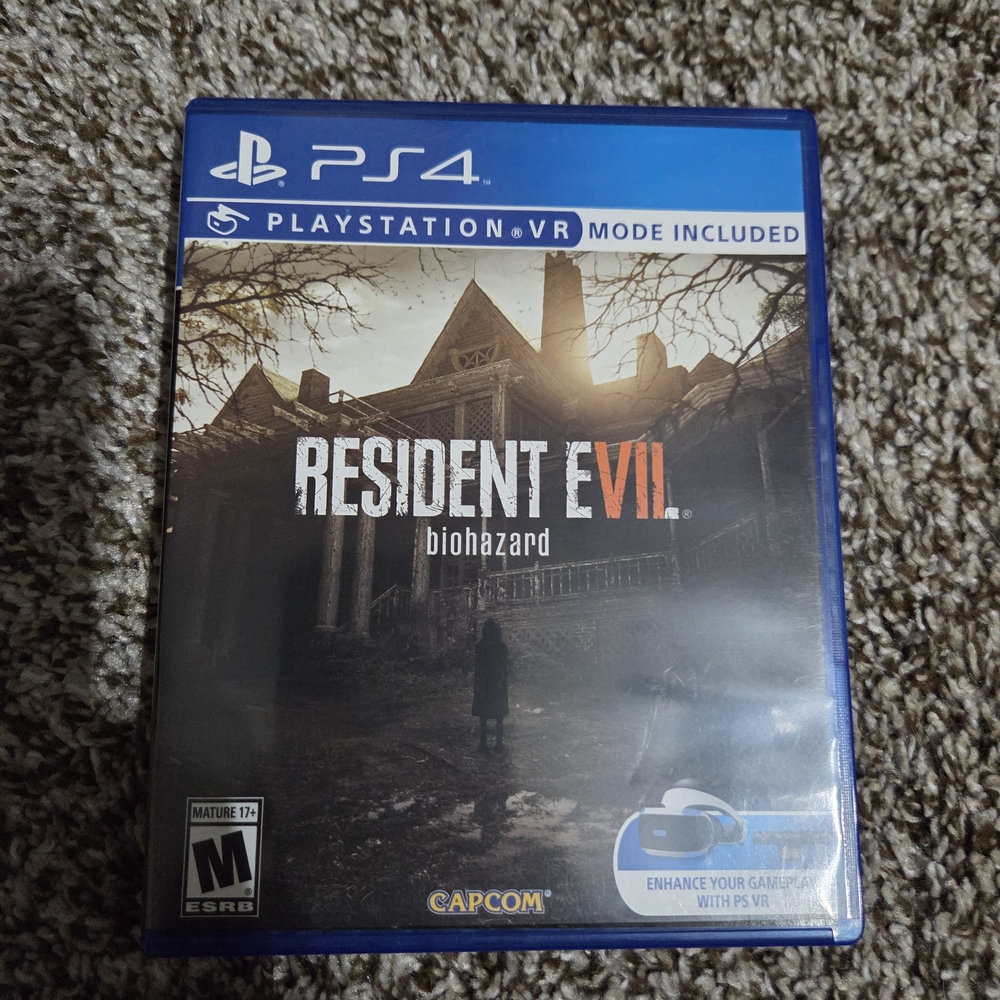 PS4 Resident Evil 7 Biohazard Game for PlayStation 4 with VR Mode